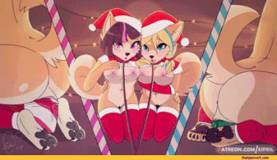 Christmas furry sluts